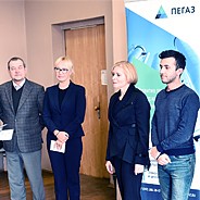 Церемония награждения первой Межвузовской студенческой олимпиады